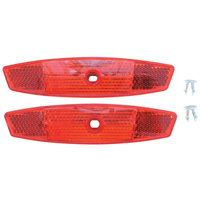 Bicycle Reflectors<br>Spoke-Red