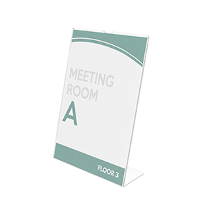 Superior Image®<br>Slanted Sign Holder<br>5" x 7"