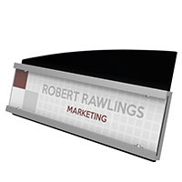 Interior Image Sign Holder<br>8 1/2 x 2 - Nameplate