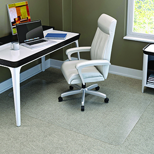 DuraMat Glass Clear 45" x 53" w/lip-Low Pile
