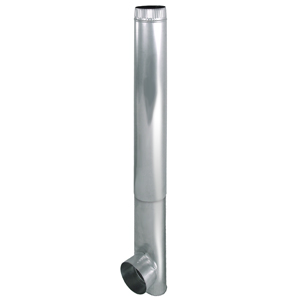 Skinny Duct Aluminum Dryer Vent<br>4" Oval Duct/ Adjustable 27"- 48"