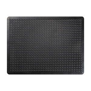 "Bubble" Rubber Anti-Fatigue<br>Floor Mat<br>2' x 3' - Black